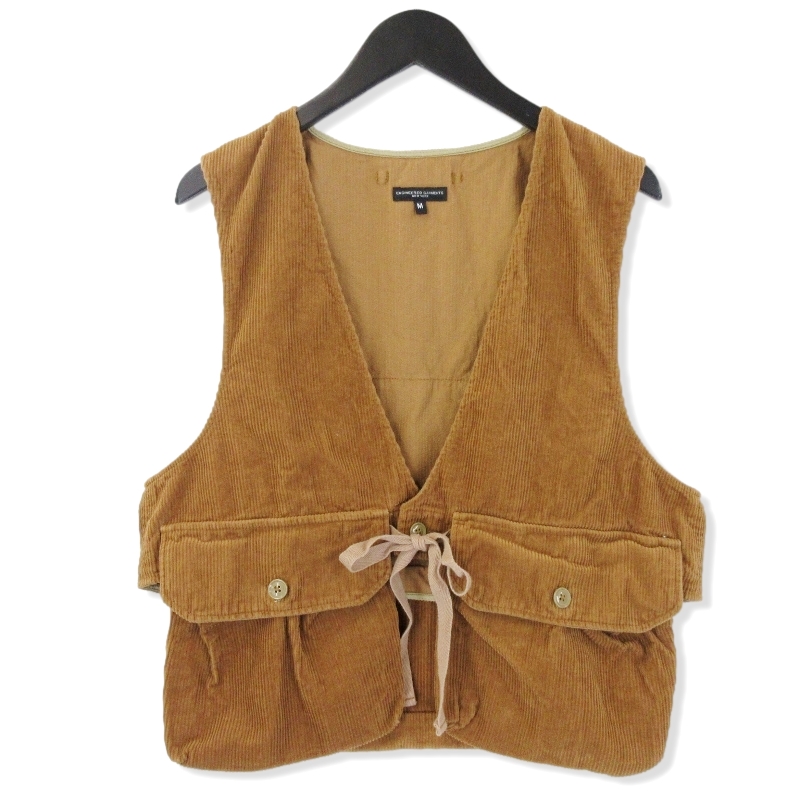 エンジニアードガーメンツコーデュロイ ベスト Fowl Vest-8W Corduroy買取