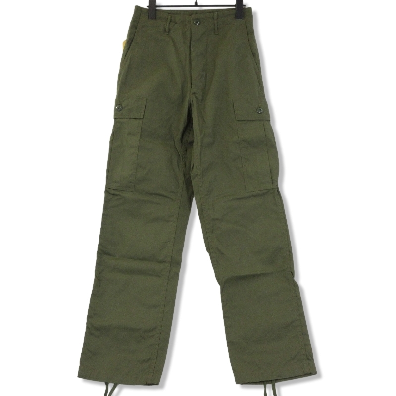バズリクソンズTOROUSERS MEN'S COTTON WIDE RESISTANT POPLIN OLIVE GREEN ARMY SHADE 107 BR40927買取