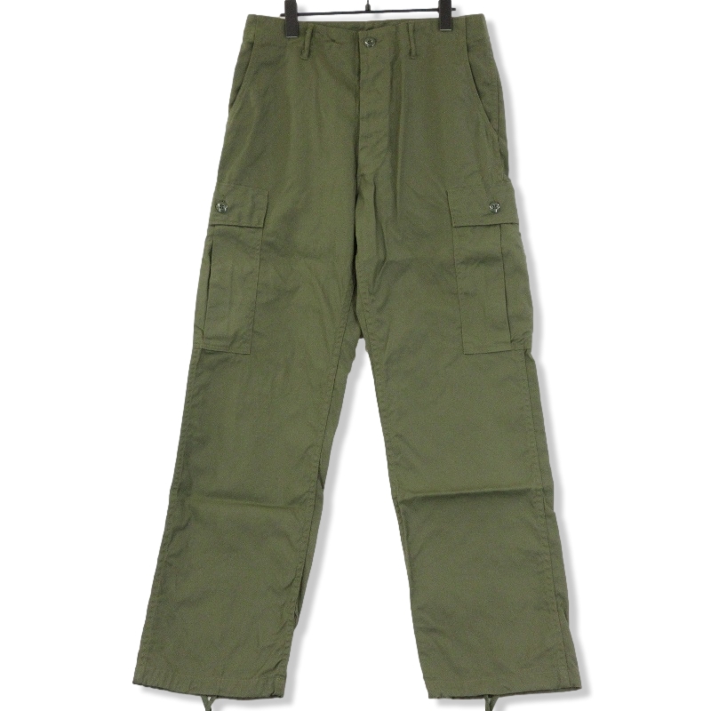 バズリクソンズTOROUSERS MEN'S COTTON WIDE RESISTANT POPLIN OLIVE GREEN ARMY SHADE 107 BR40927買取