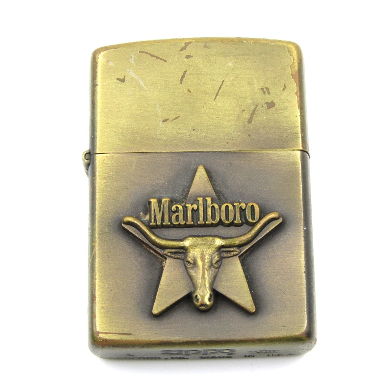 ジッポーMarlboro ロングホーンスター 1992年製買取