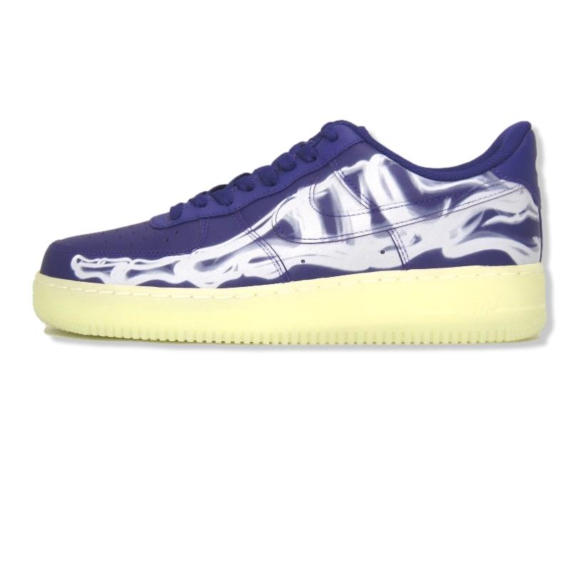 ナイキAIR FORCE 1 07 QS PURPLE SKELETON  CU8067-500買取