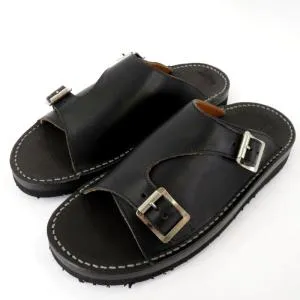 DOUBLE MONK SANDAL TS-B07 ダブルモンク ストラップ ブラック