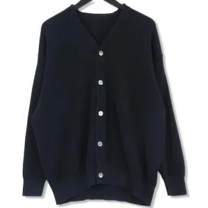 crepuscule クレプスキュール カーディガン 2201-024 Moss Stitch V/N Cardigan