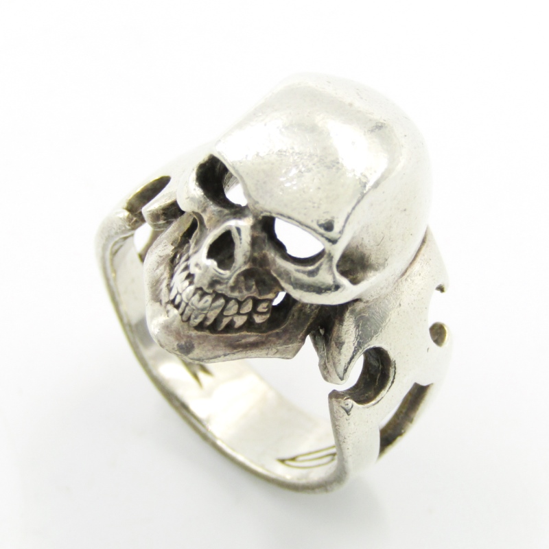 クレイジーピッグリング CUTAWAY SKULL RING買取