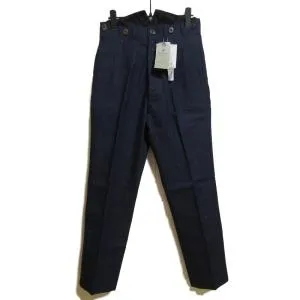 DENIM WIDE TROUSERS デニムパンツ インディゴ