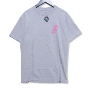 半袖Tシャツ プリント Tee グレー M