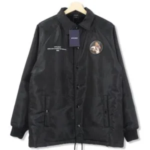 Chicago Boy Boa Coach Jacket 裏ボア ブラック 黒 M