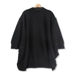is-ness イズネス MILITARY KNIT PONCHO 20AW ミリタリーニット