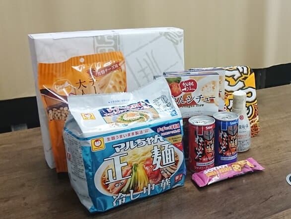 寄付食品7月2