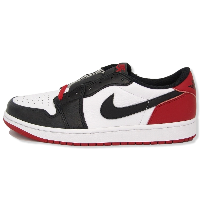 ナイキAIR JORDAN 1 RETRO LOW OG BLACK TOE CZ0790-106買取