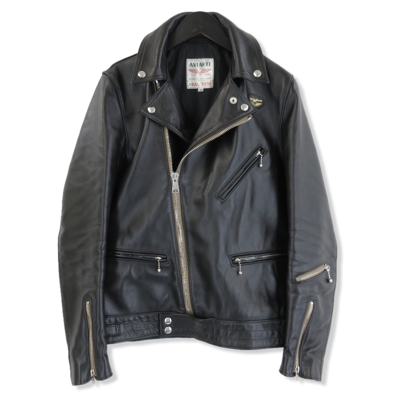 ルイスレザーレザージャケット サイクロン 441T ホースハイド ベージュテープ買取
