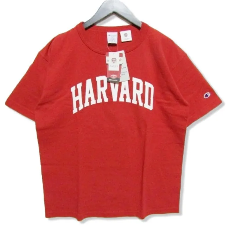 Champion チャンピオン 半袖Tシャツ C5-T302 Harvard ハーバード プリント Tee