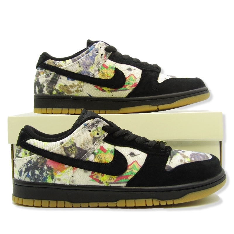 ナイキ シュプリームSB Dunk Low Rammellzee FD8778-001買取