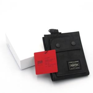  POCKET WALLET トリプルコラボ ブラック 黒 レザー 革 中古