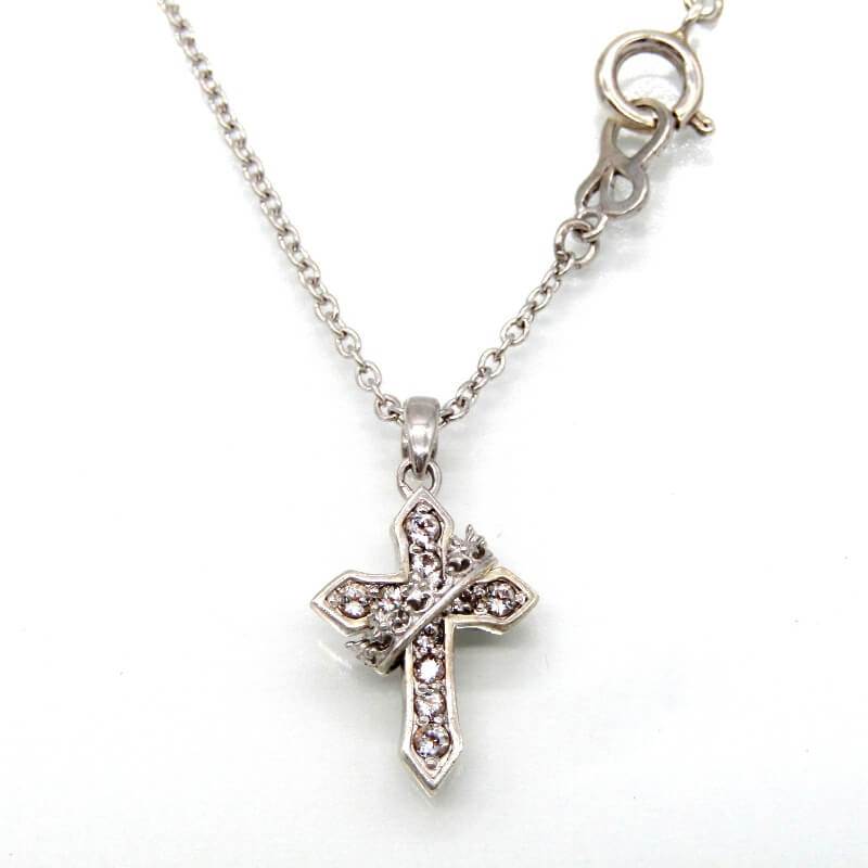 ジャスティンデイビスネックレス SNJ695 COMPASSION CROSS Necklace買取