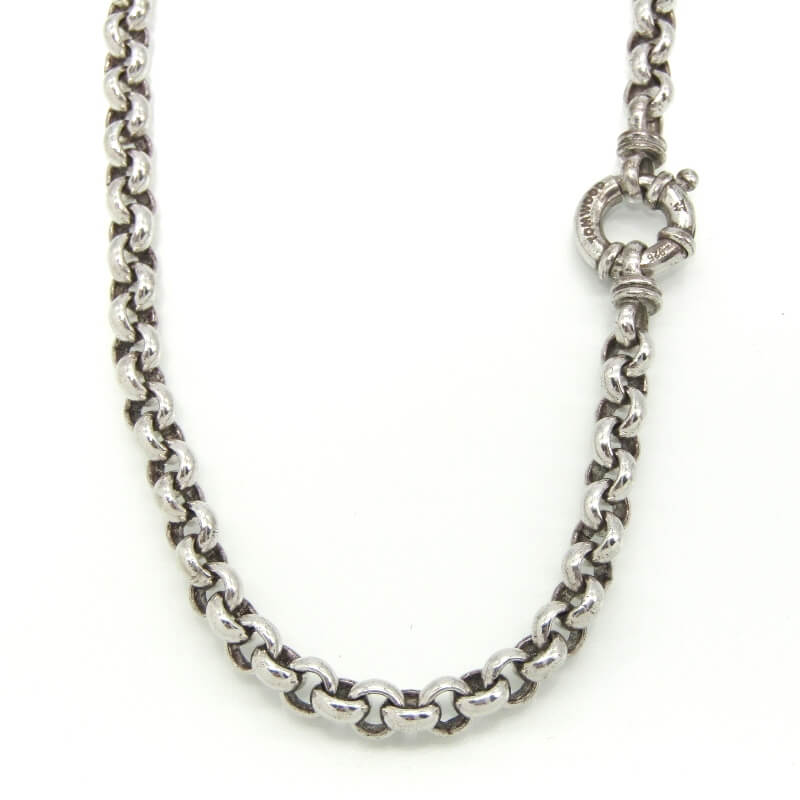 トムウッドネックレス Thick Rolo Chain 20.5inch買取