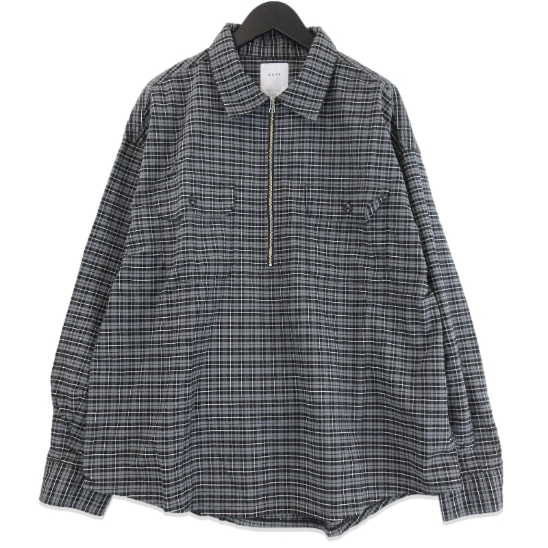 カジャハーフジップ プルオーバーチャックシャツ買取