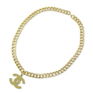 CHANEL シャネル チェーンベルト ココマーク 26 ネックレス