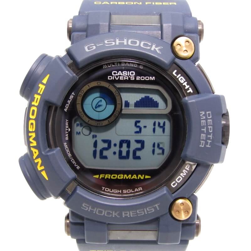 カシオGWF-D1000NV-2JF フロッグマン マスターインネイビーブルー買取