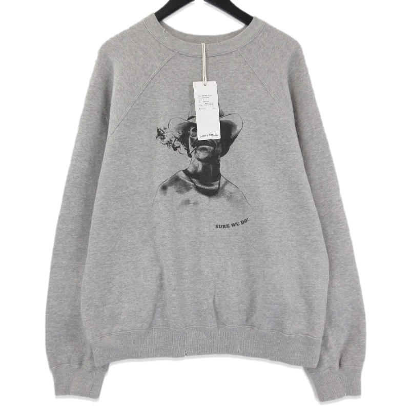 マーティーアンドサンズPRINT SWEAT買取