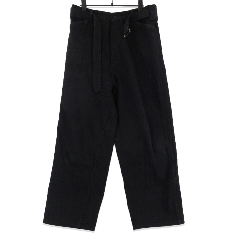 コモリデニム ベルテッドパンツ買取
