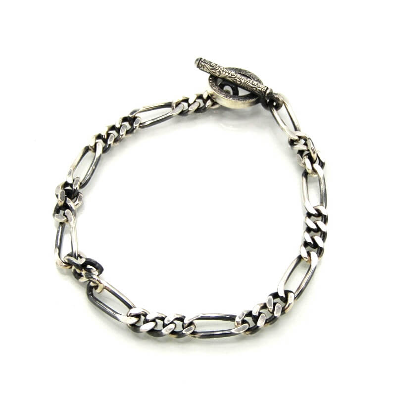 アンチドートバイヤーズクラブブレスレット Figaro Wide Chain Bracelet買取