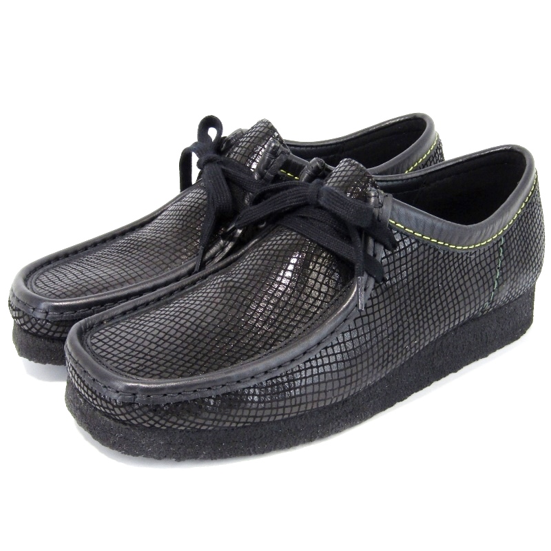 ワコマリアSNAKE EMBOSSED LEATHER WALLABEE 26174088 シューズ買取