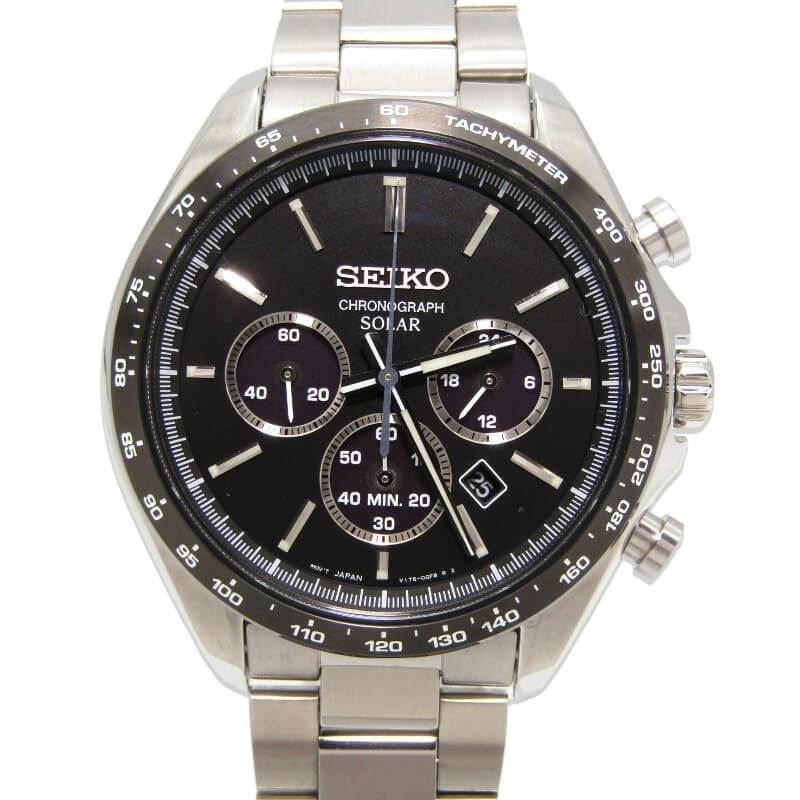 セイコーSELECTION SBPY167 ソーラー クロノグラフ買取