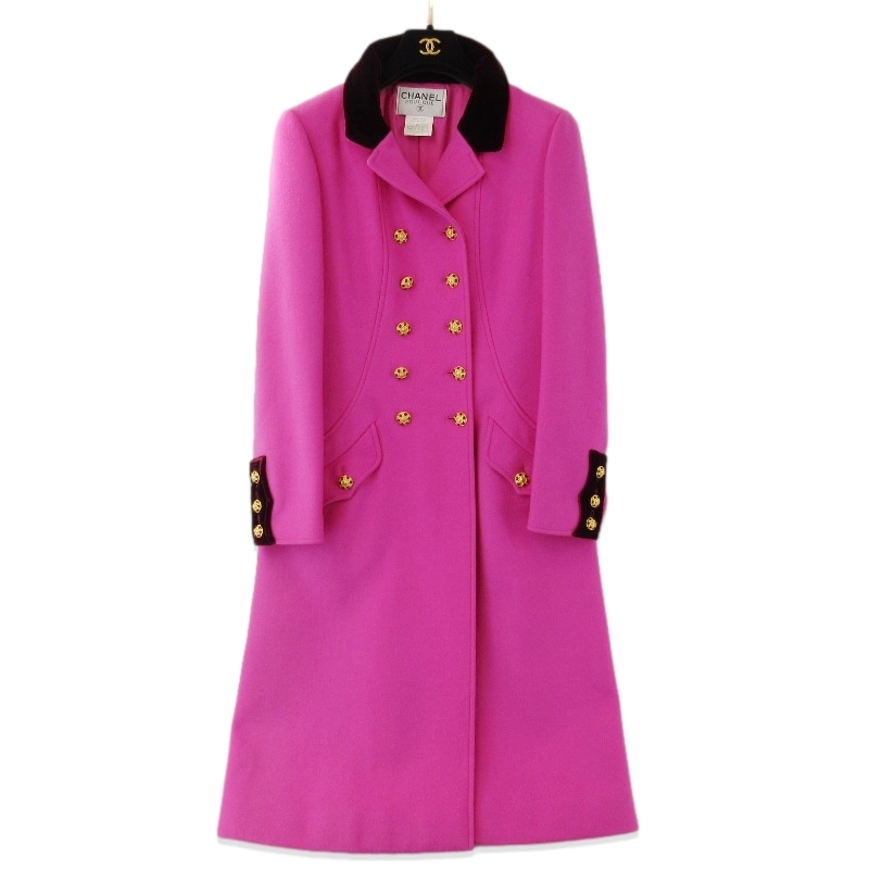 シャネルグリポアボタン ロングコート 買取