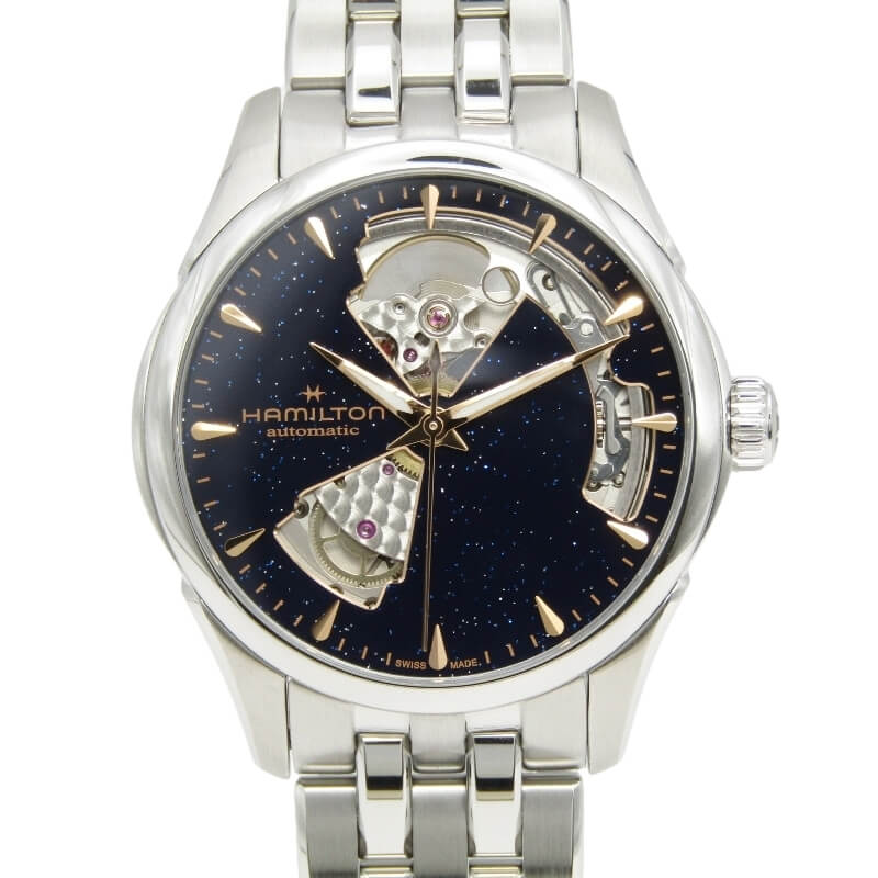 ハミルトンジャズマスター オープンハート オート H32215142 自動巻き買取