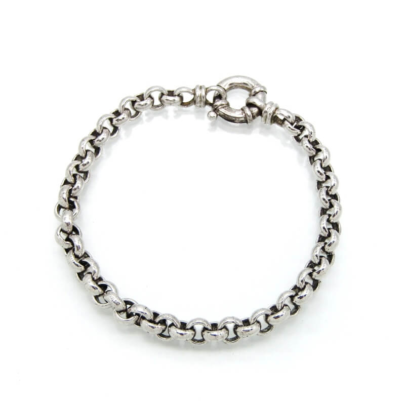 トムウッドブレスレット Thick Rolo Bracelet 7inch買取