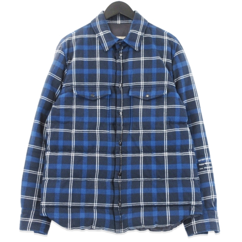 モンクレールダウンシャツジャケット D209U4031950 549XX買取