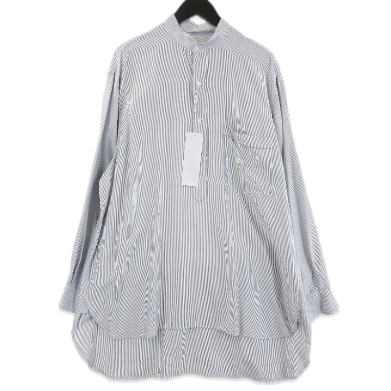コモリシルクストライプ プルオーバーシャツ W03-02005買取