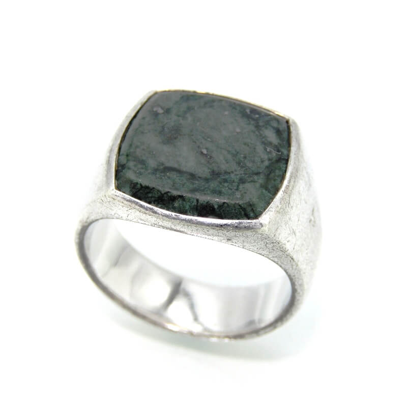 トムウッドリング Cushion Green Marble #58買取