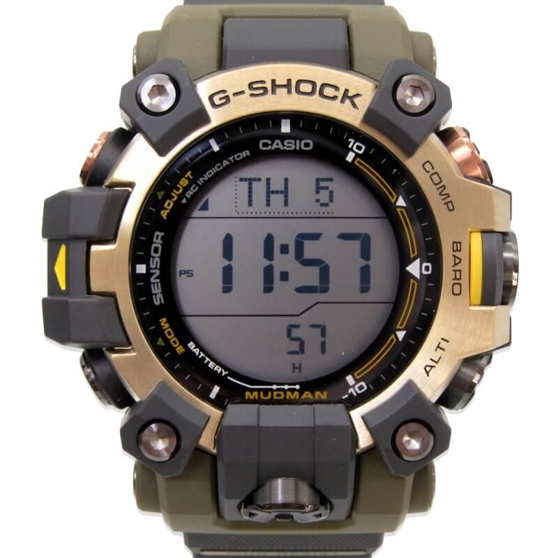 カシオGW-9501KJ-8JR MUDMAN EARTHWATCH シマフクロウ 電波ソーラー買取