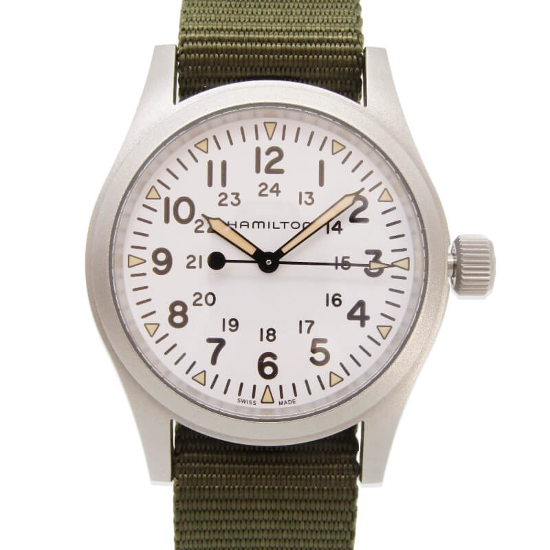 ハミルトンカーキフィールド メカニカル 38mm H69439411 手巻き買取