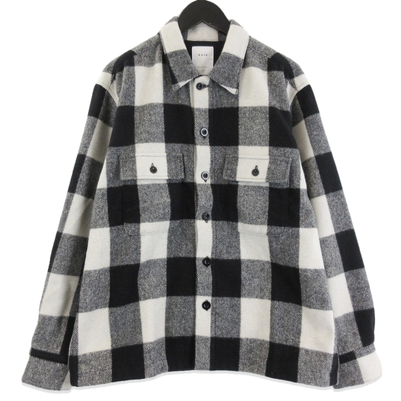 カジャシャツジャケット WOOL BUFFALO CHECK CPO買取