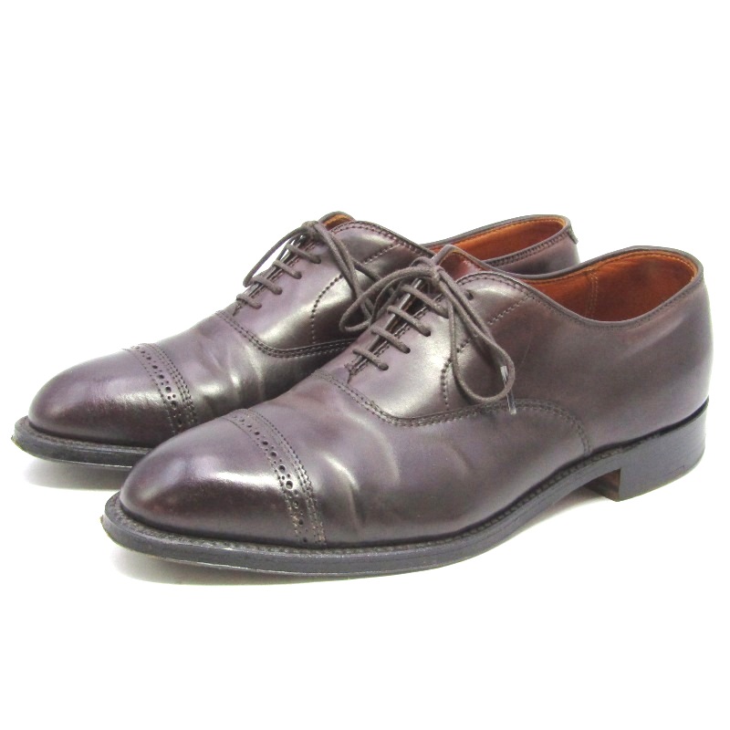 オールデンUS7.5D 25.5cm パンチドキャップトゥ 9015 シェルコードバン買取