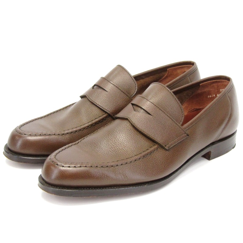 クロケット&ジョーンズUK7.5E コインローファー 別注 SELHURST バーニーズ買取