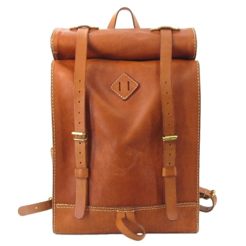 ヘルツロールトップバックパック R-19 リュック スターレ ソフトレザー買取