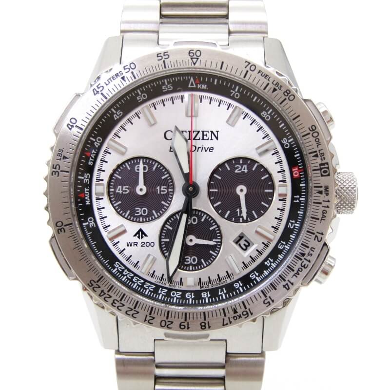 シチズンプロマスター CA4660-61A エコドライブ クロノグラフ B620-00CKK01買取