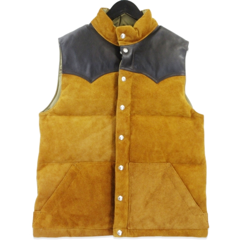 リアルマッコイズラフアウト ダウン ベスト MJ22120 ROUGHOUT買取