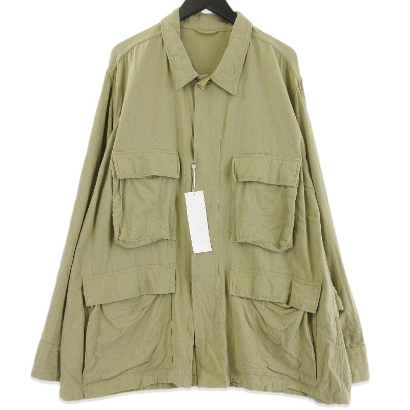 COMOLI コモリ ローシルク B.D.U ジャケット B01-01031 25SS