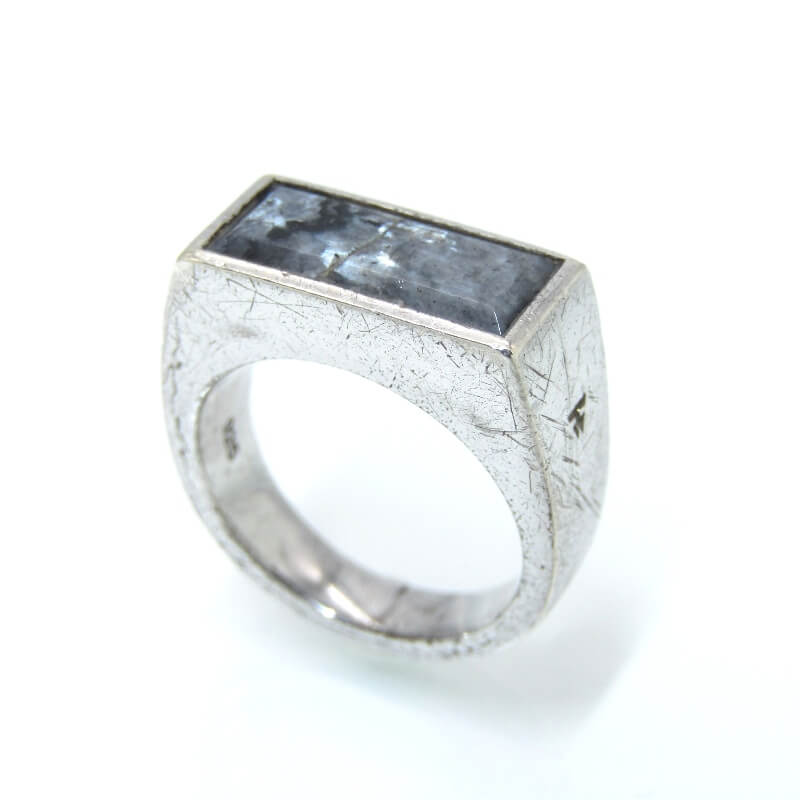 トムウッドリング Peaky Ring Larvikite #50買取