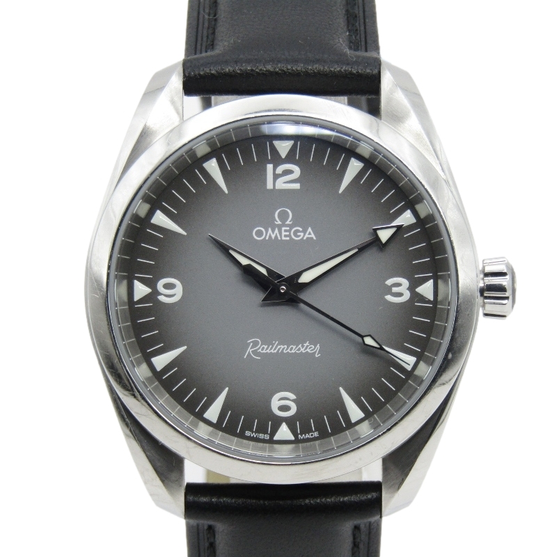 オメガシーマスター レイルマスター 38mm 235.10.38.20.06.001 自動巻き買取