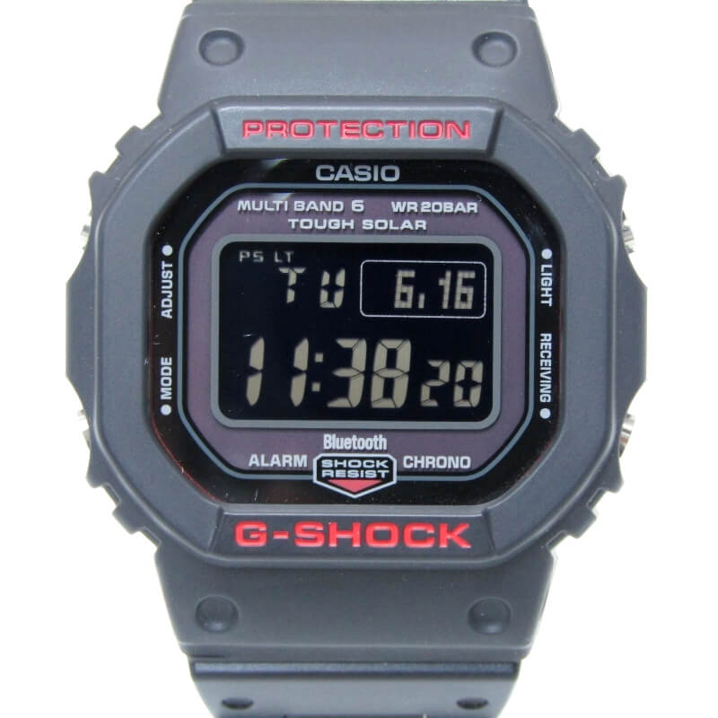 カシオGW-B5600HR-1JF 電波ソーラー コンポジットバンド Bluetooth 3461買取