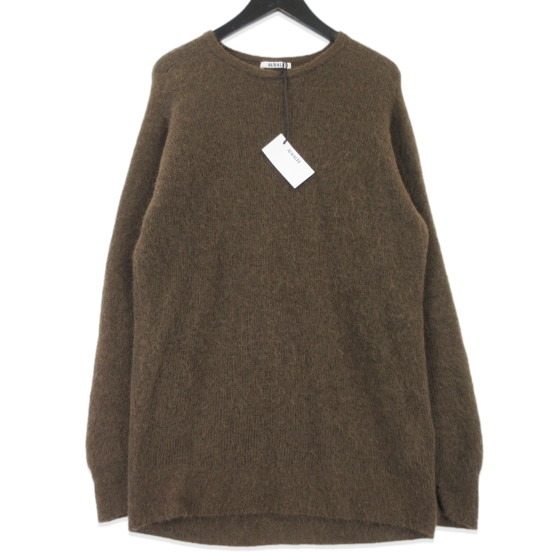 オーラリーBABY SURI ALPACA SHEER KNIT買取