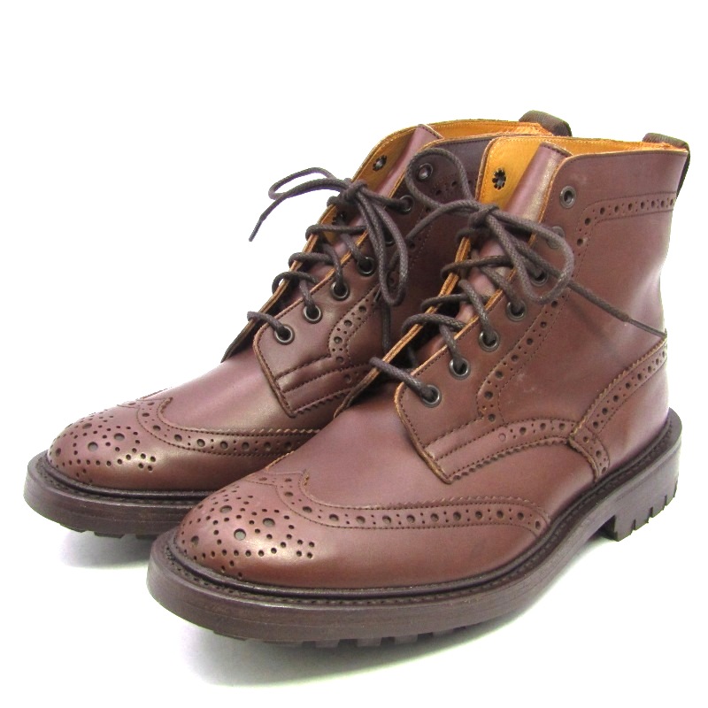 トリッカーズUK8 カントリーブーツ M2508 MALTON ブローグブーツ買取