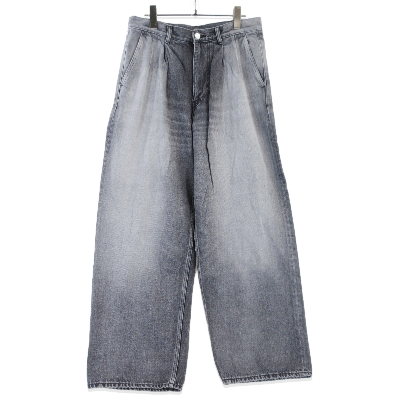 グラフペーパーSelvage Denim Two Tuck Pants買取