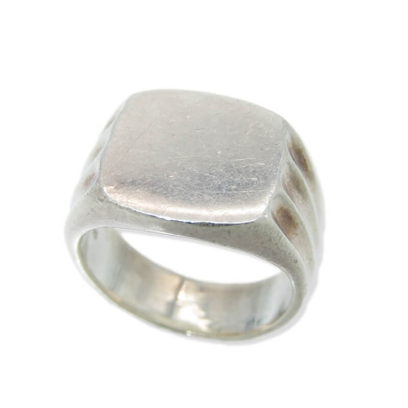 オヴィリング Silver Signet Ring シグネット買取